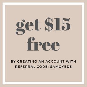 free $15! happy poshing :)